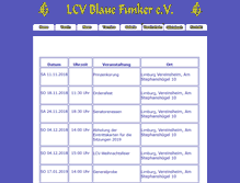 Tablet Screenshot of blauefunker.de
